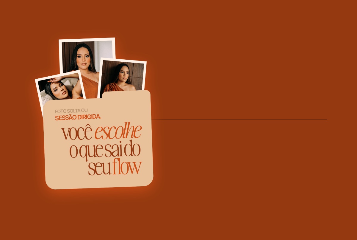 Foto solta ou sessão dirigida